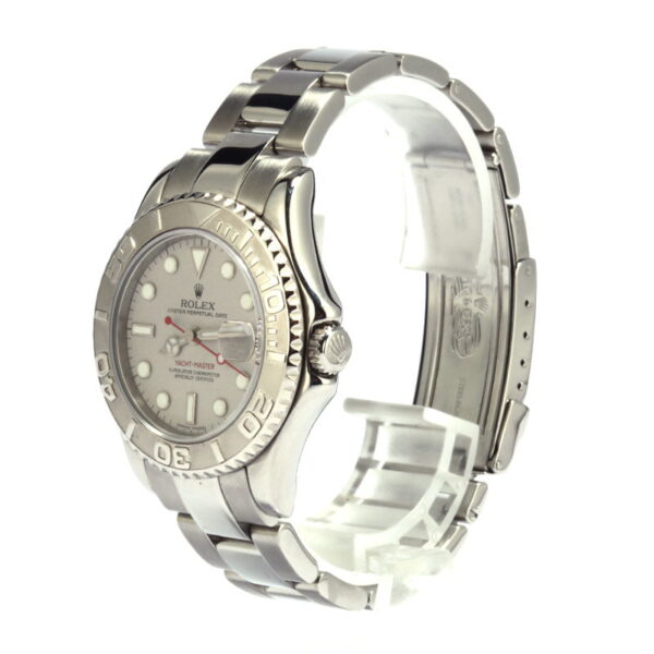 Fake Watchespreowned Rolex Yacht-master 168622 Luminous Platinum Dial