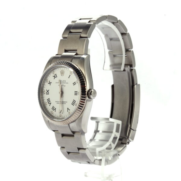 Fake Watch Rolex Air-king 114234 White Diamond Dial
