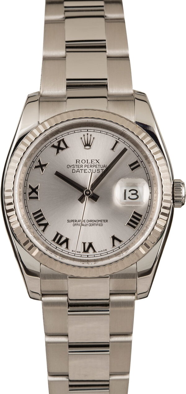 Men Replica Watch Rolex Datejust 116234 Silver Automatic 3135