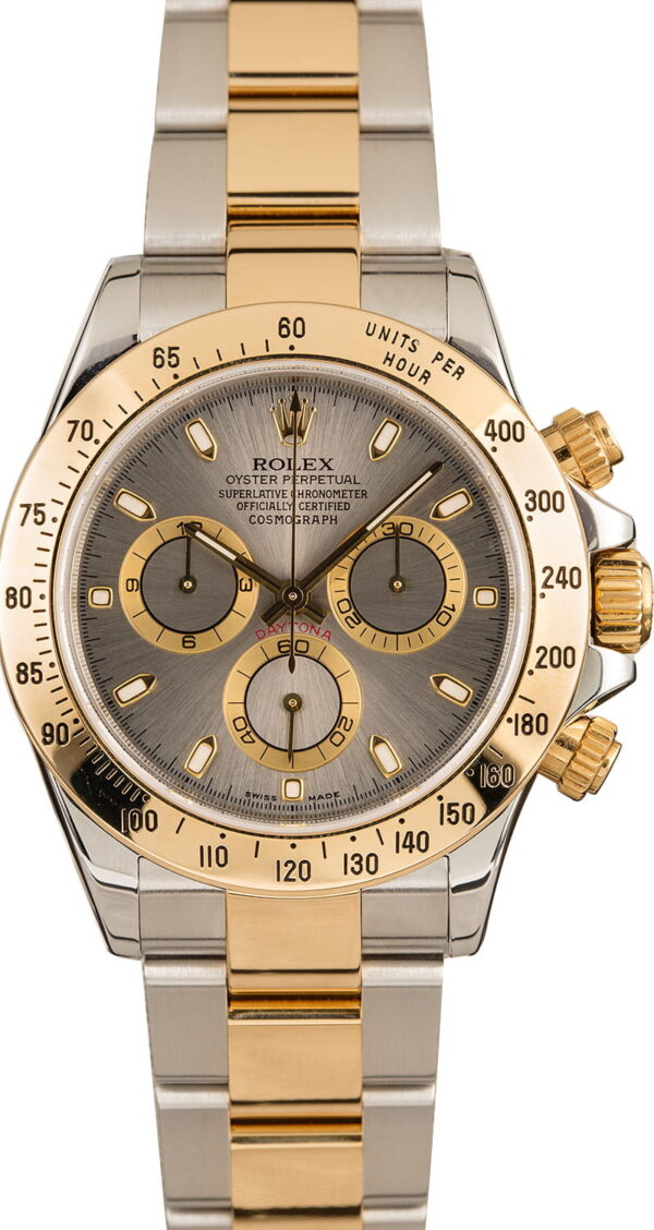 Automatic 4130 Men Rolex Daytona Two Tone 116523 Stainless Steel
